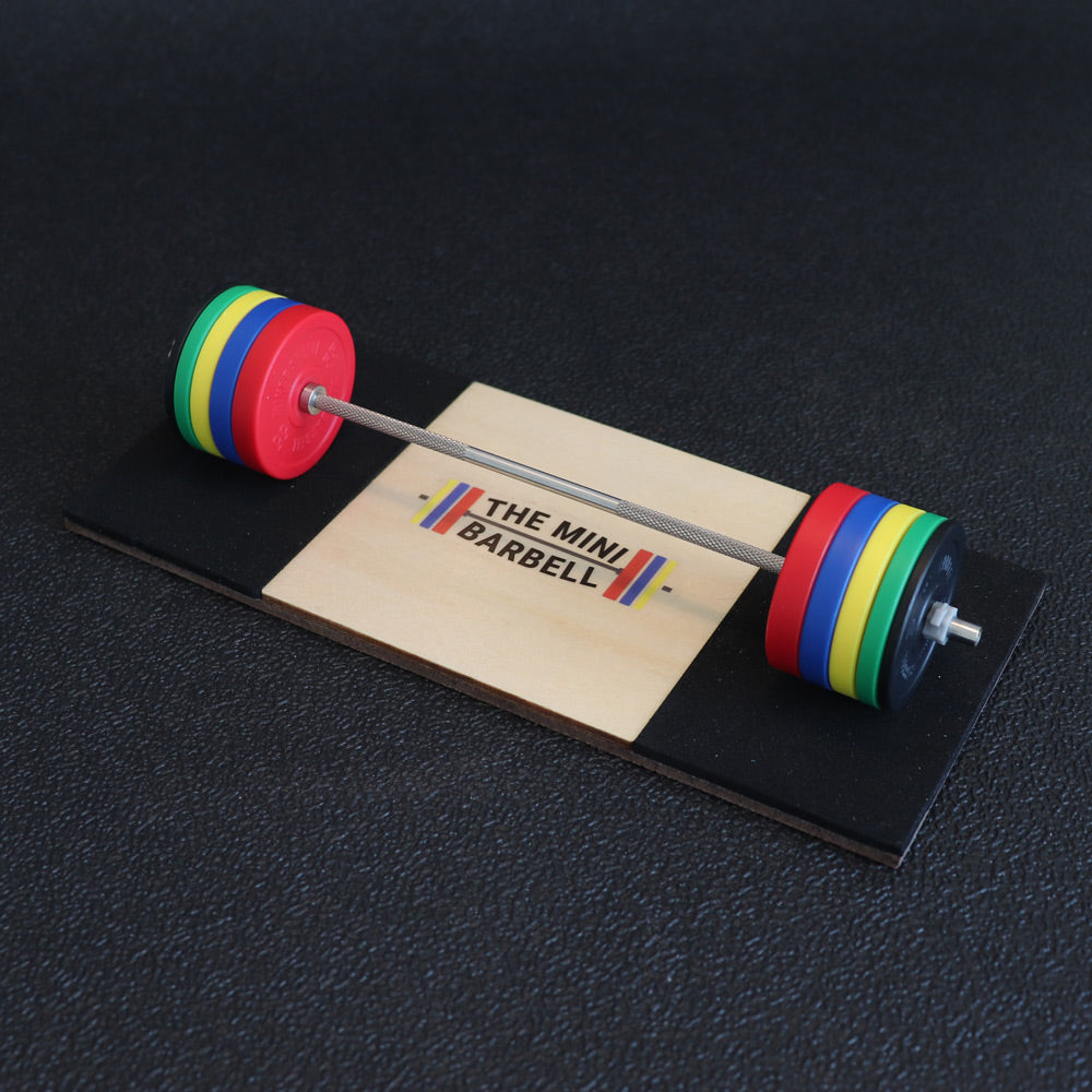 The Original Mini Barbell Stainless Steel Model Barbell PR Tracker the-original-mini-barbell-stainless-steel-model-barbell-pr-tracker