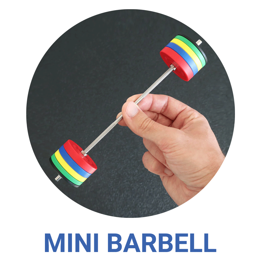 Mini barbell set hotsell